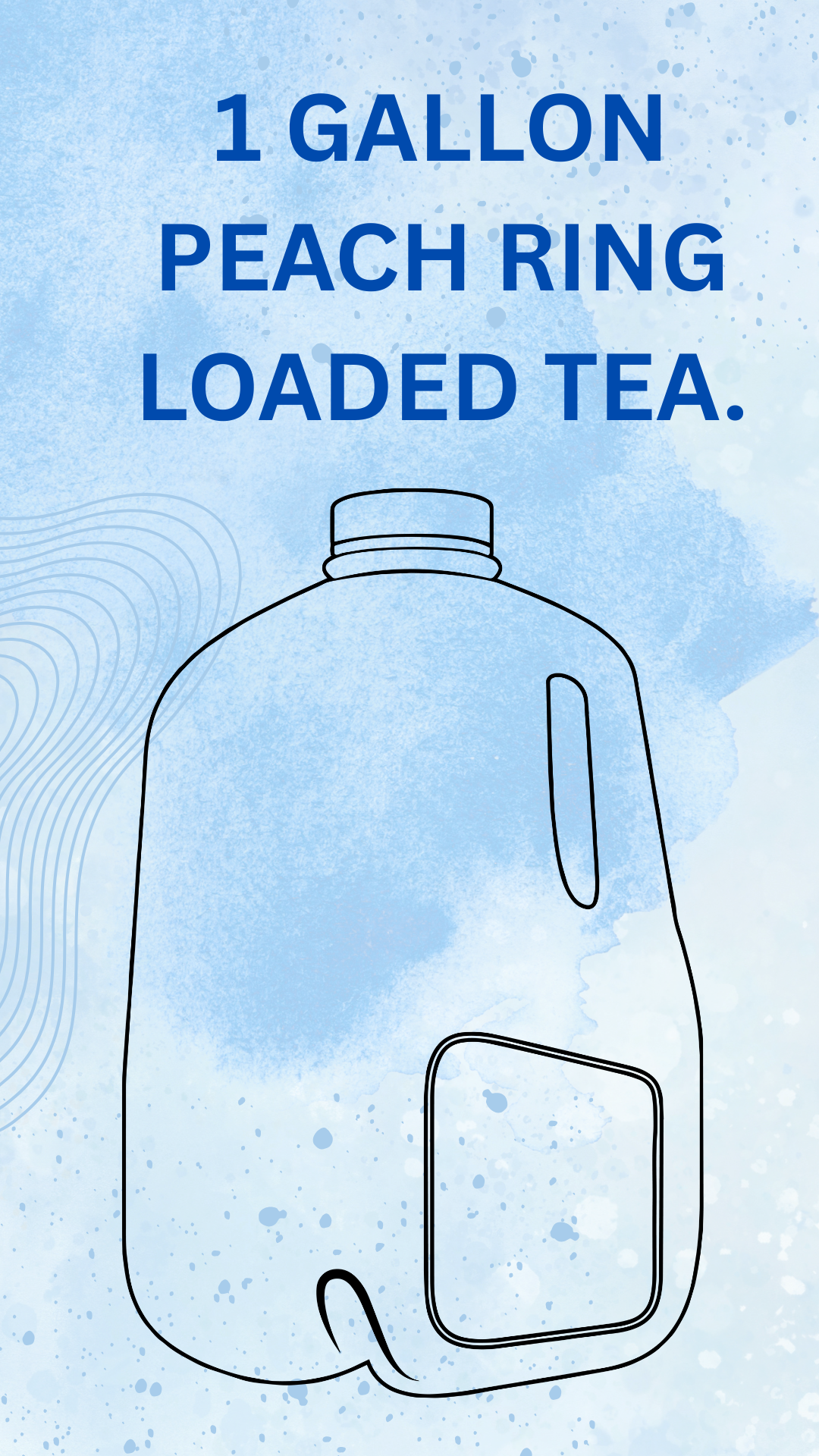 Peach Ring Loaded Tea Gallon Kit